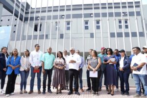 Director BN supervisa avances en remozamiento antiguo Hospital Pedro E. Marchena en bonao que albergará 33 oficinas del estado.
